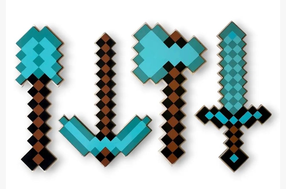 Набір іграшок minecraft діамантовий