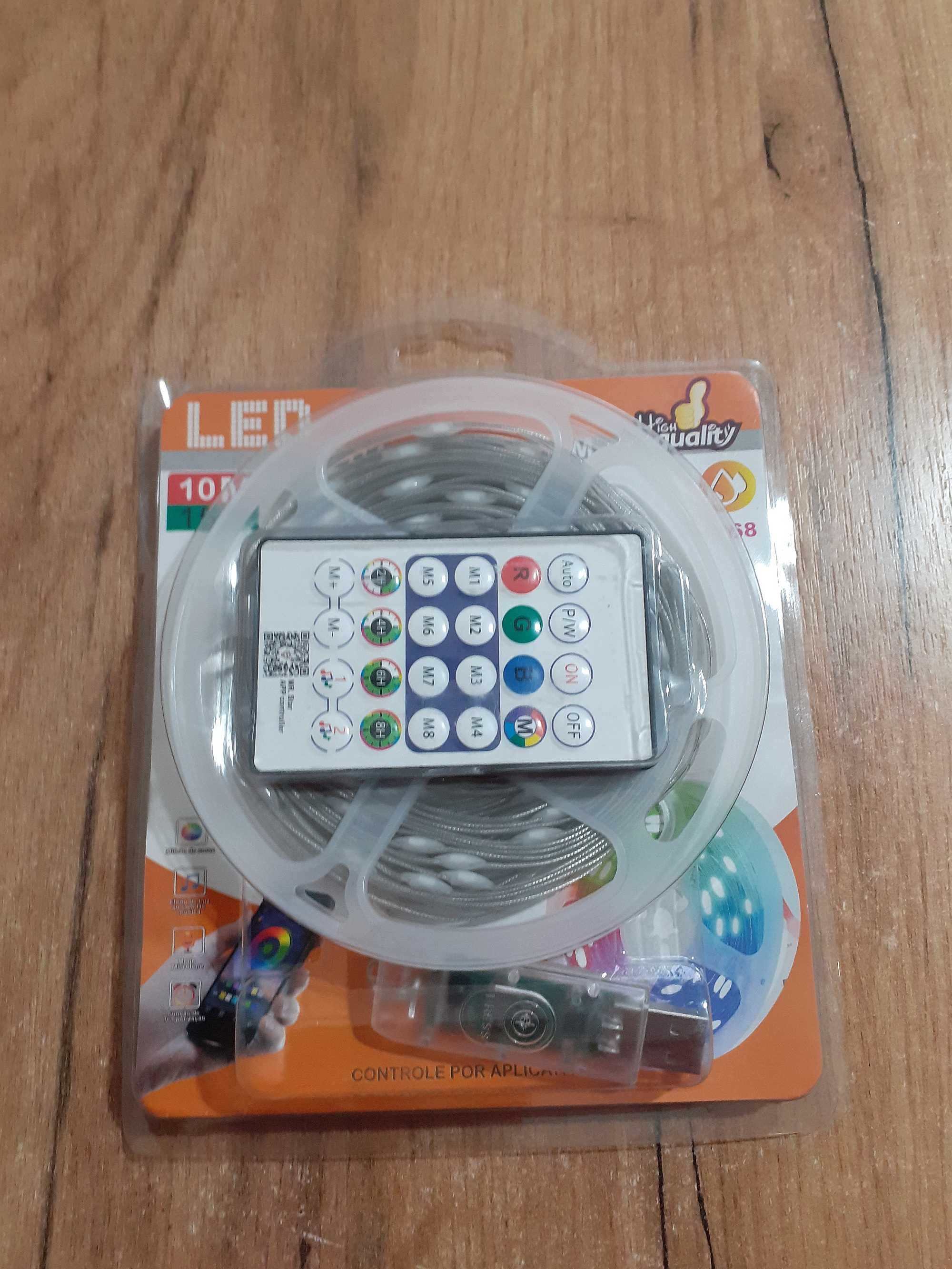 led гирлянда для улицы и квартиры - блютуз пульт и музыкальный эффект