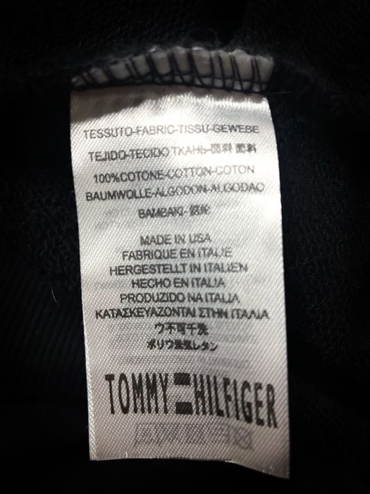 Super Rabat! Nowa Czarna Damska Bluza «Tommy Hilfiger» Markowa / S