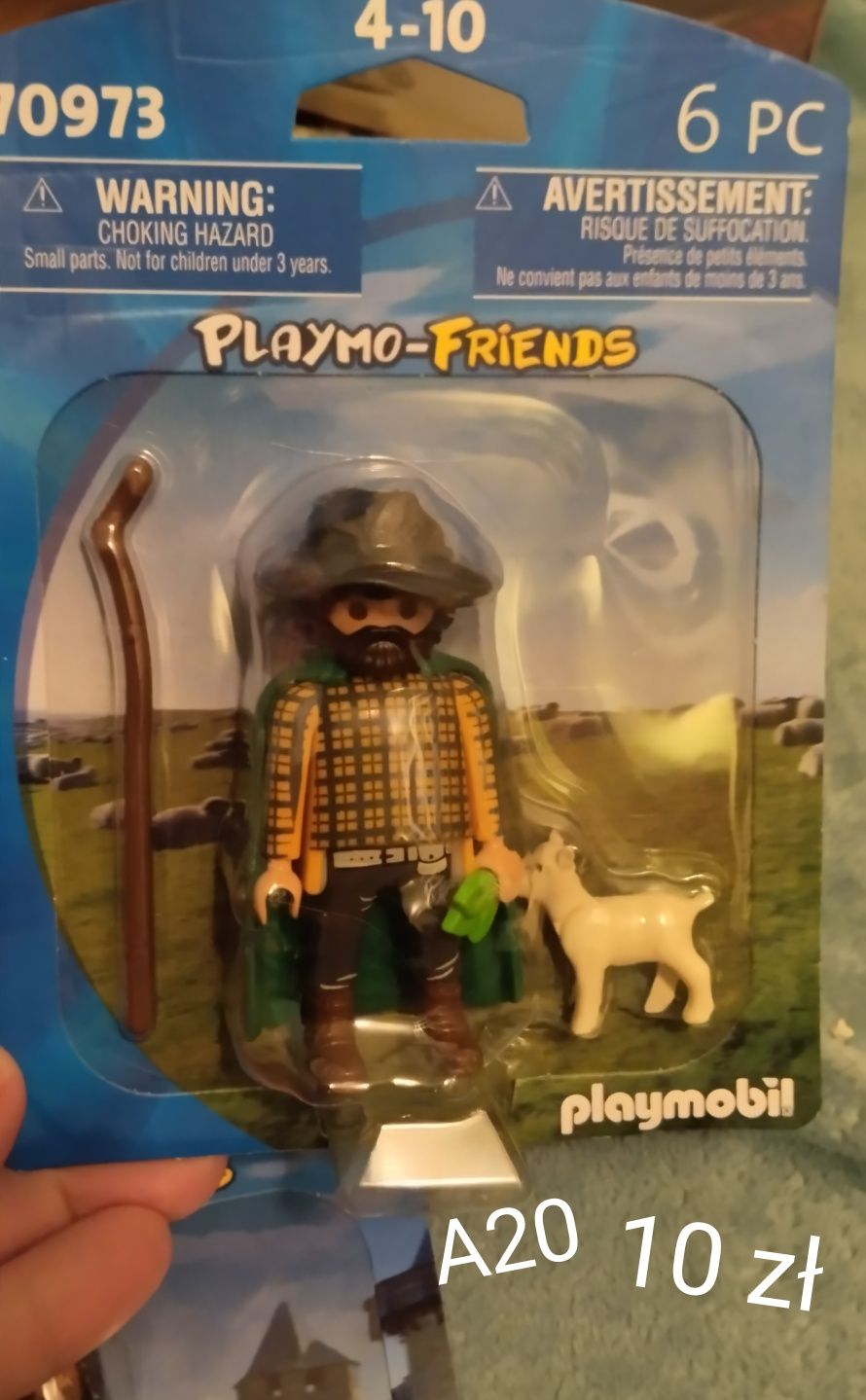Figurka Playmobil pasterz z koza