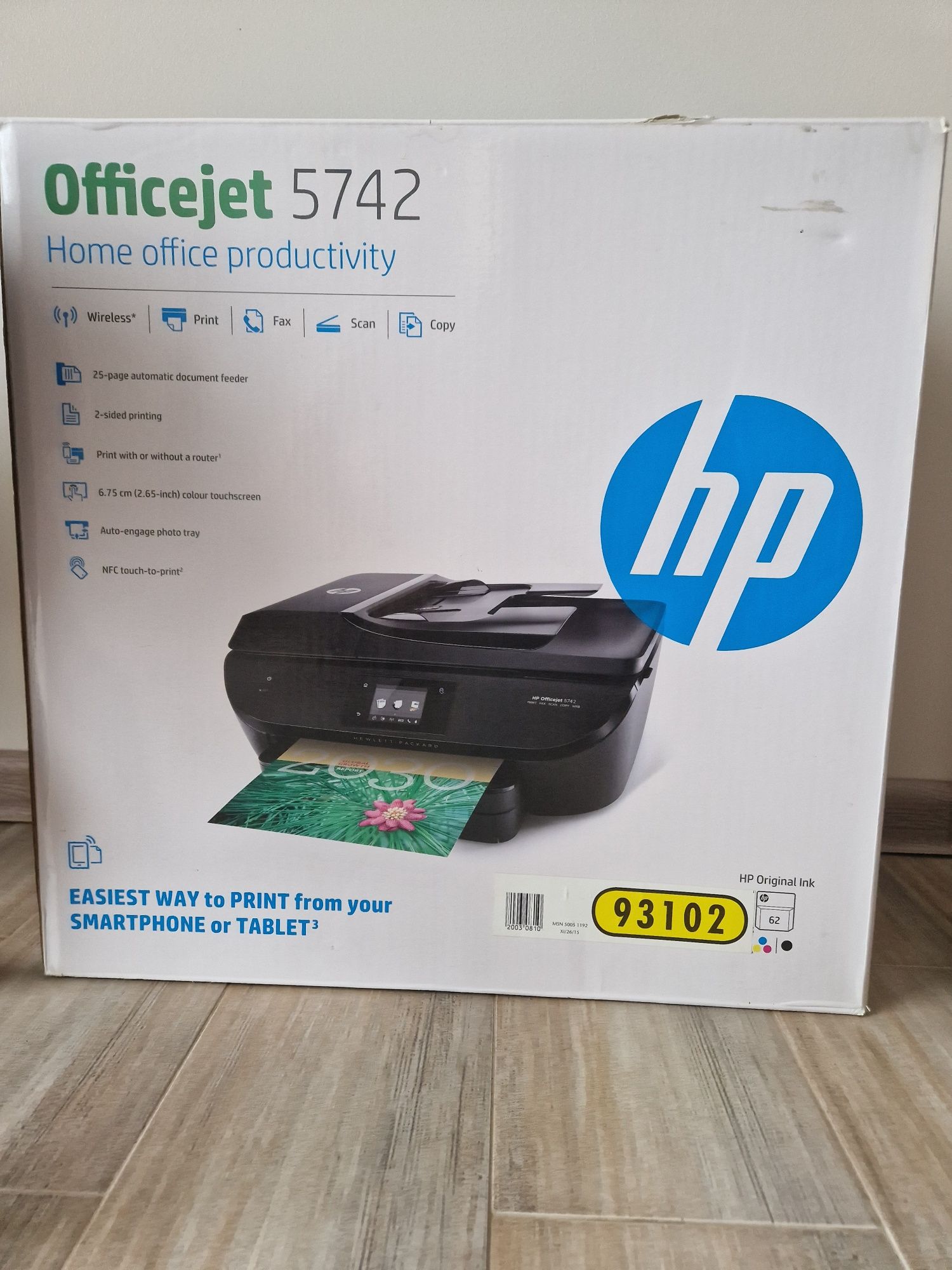 Кольоровий принтер 4в1 HP Officejet 5742