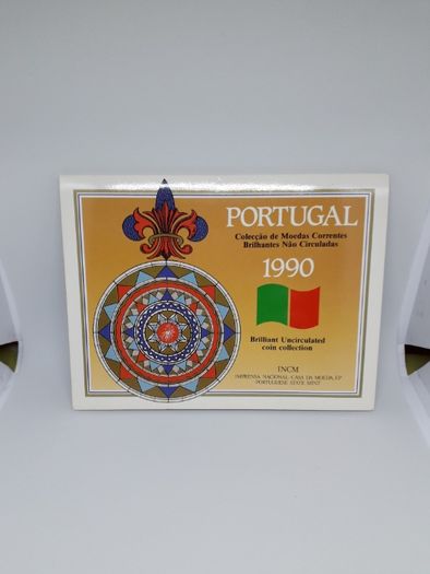 Moedas Escudos Série Moedas Correntes BNC 1990