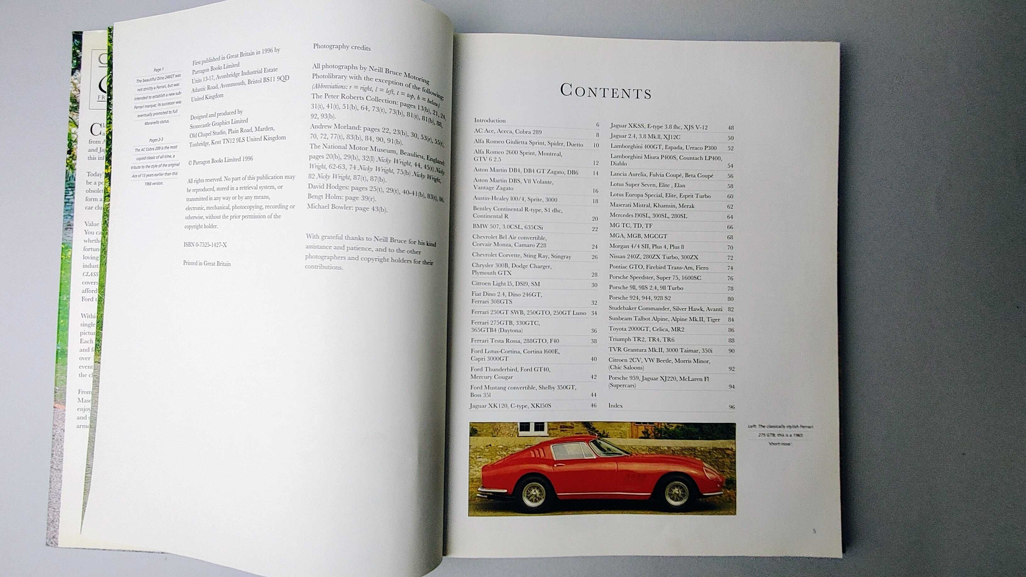 Книга Classic Cars from around the world - Michael Bowler