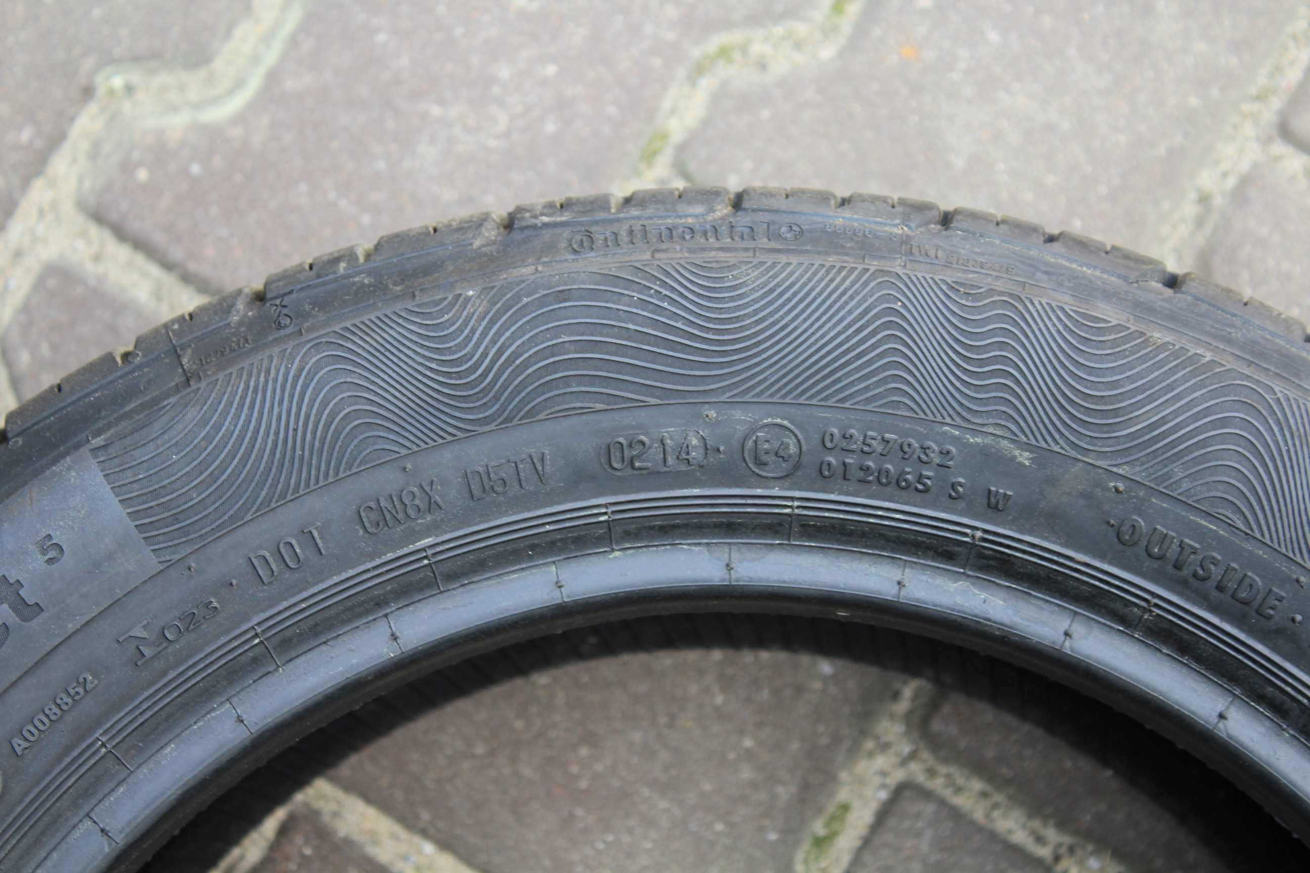 185 55 R15 Continnetal Premium Contact 5