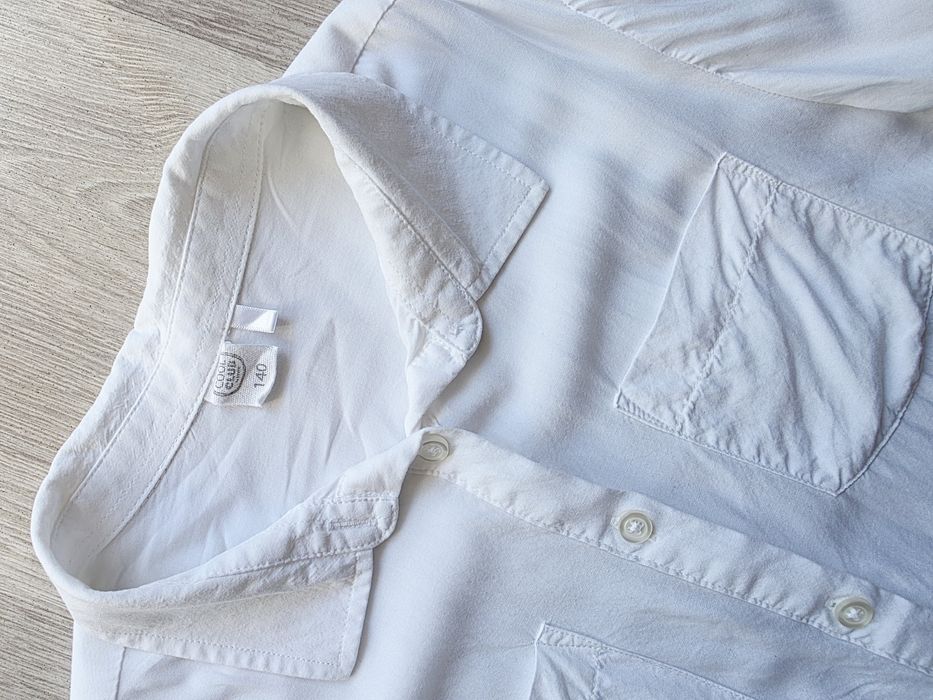 Elagancka biała koszula Cool Club rozmiar 140 cm