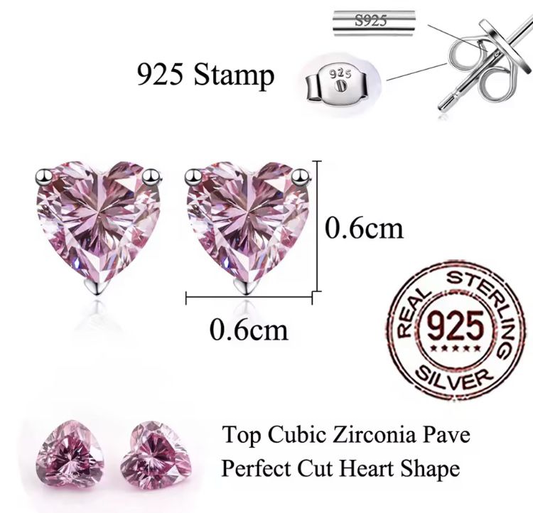 Серебряные/Срібні сережки 925 проби/Фіаніти Swarovski !!!