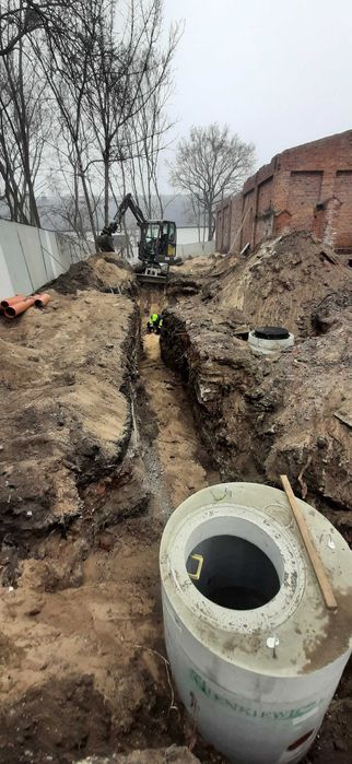 Usługi minikoparką 2,5t