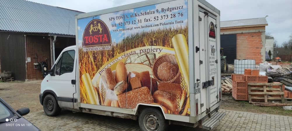 Renault Master Chłodnia Kontener Koniowóz Foodtruck