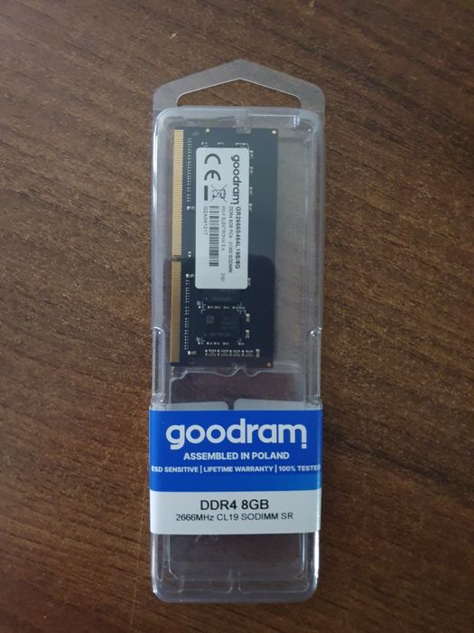 Goodram Ddr4 8GB 2666MHz CR19 SODIMM