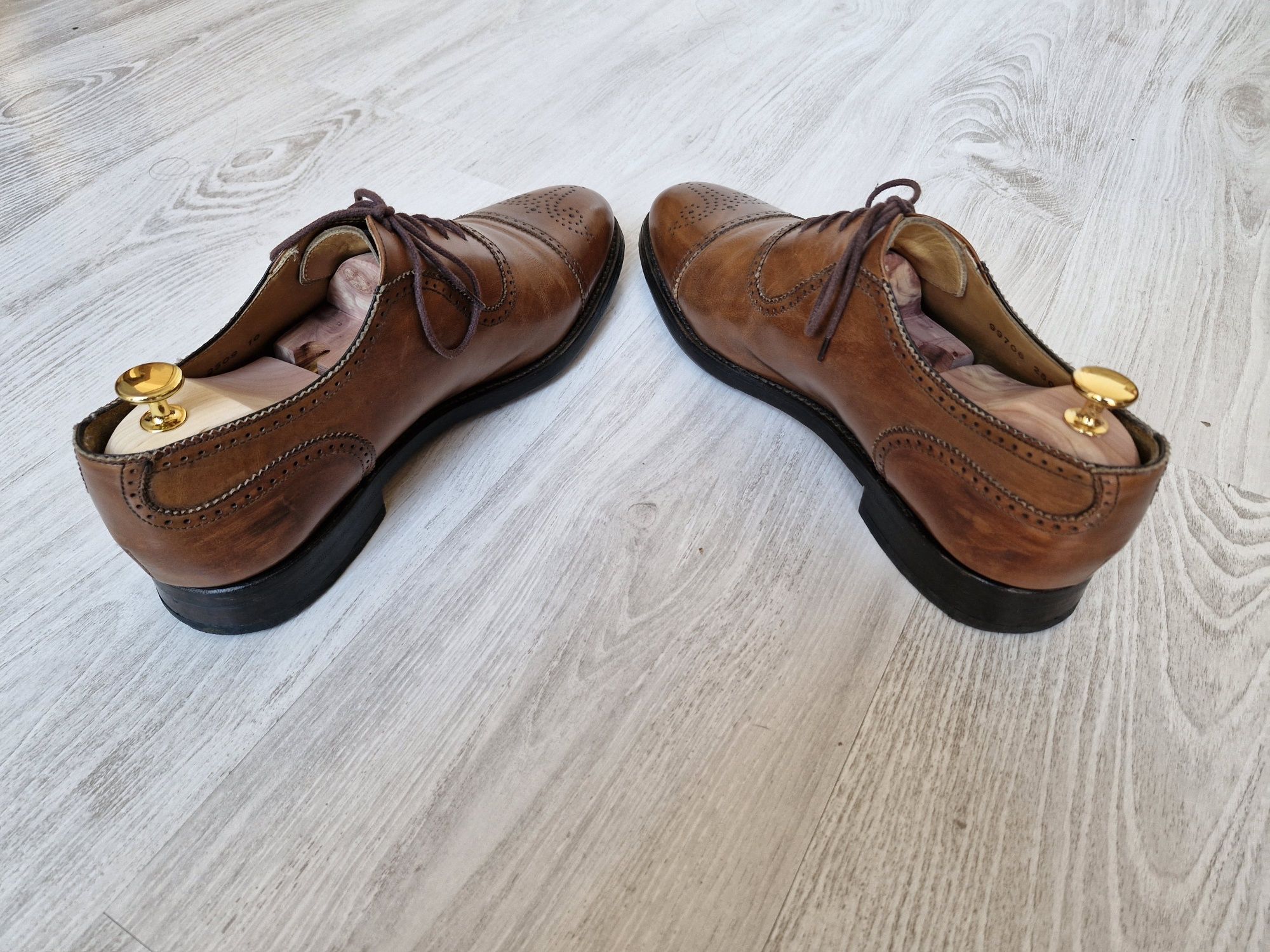 Buty oxford berwick 2509 brogsy