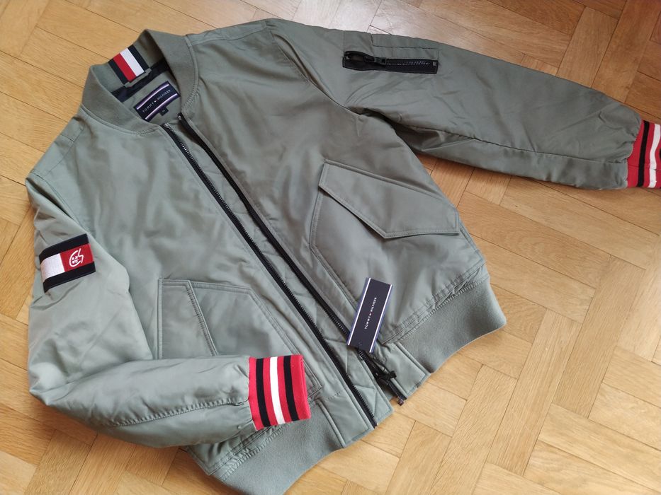 Tommy Hilfiger Kurtka Bomberka nowa ocieplana