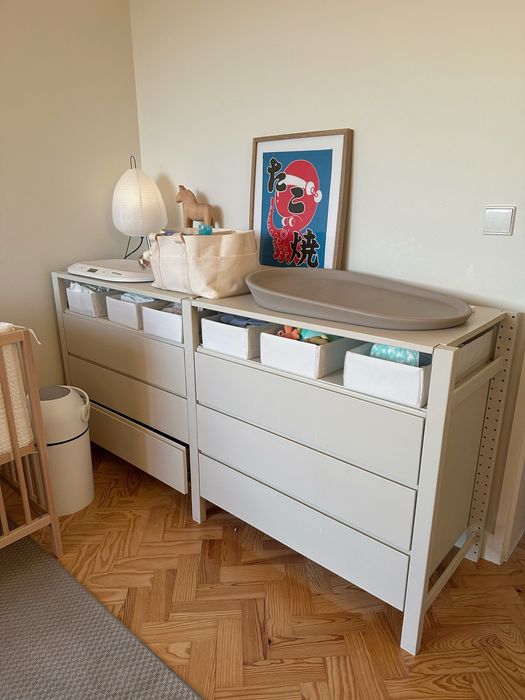 Móvel IVAR com seis gavetas