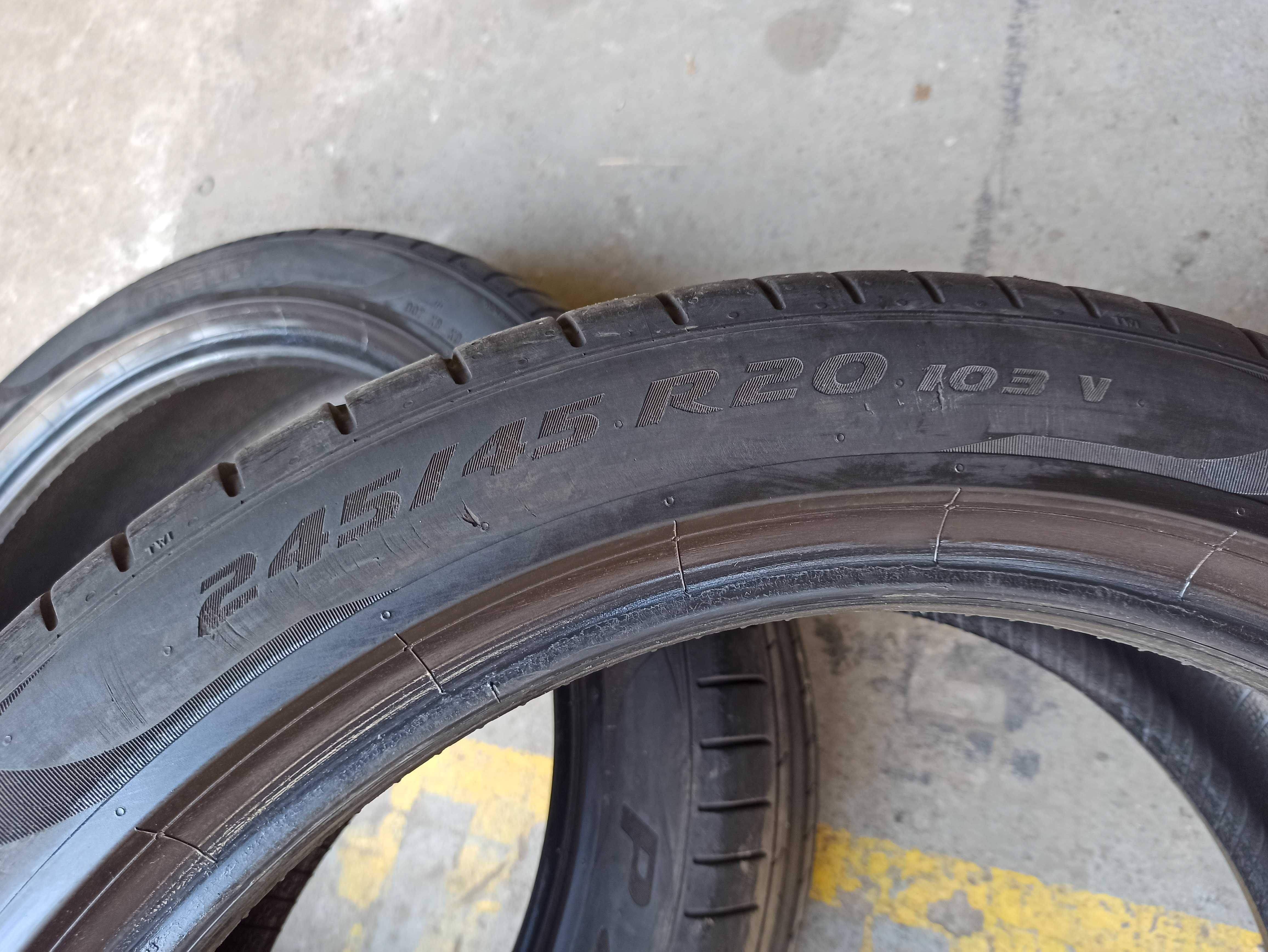 Летняя резина 245/45 R20 Pirelli Pzero PZ4