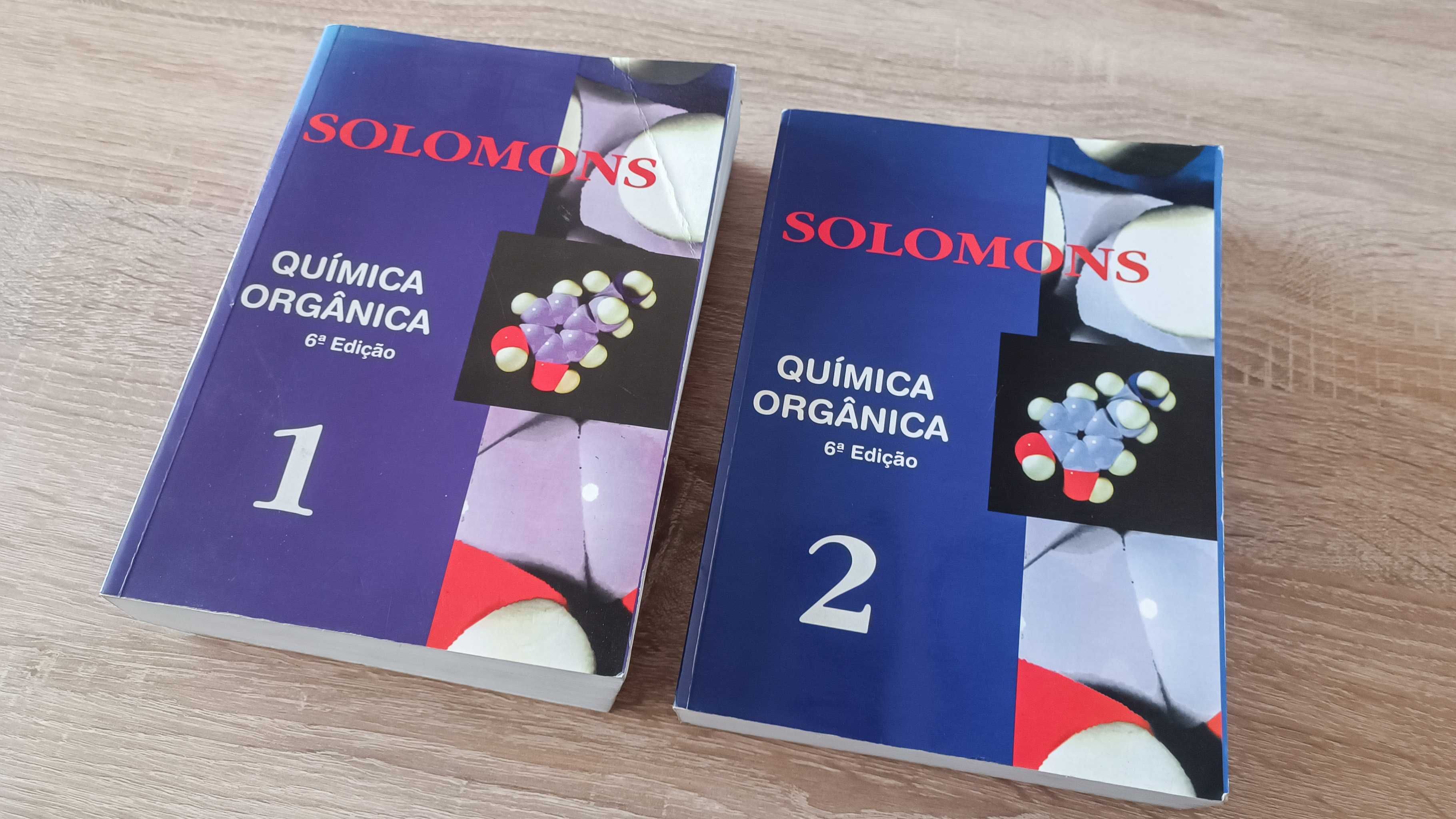 Química Orgânica Solomons - 6ª Edição, Volumes 1 e 2