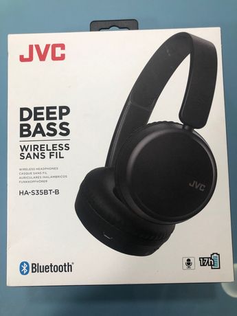Auscultadores bluethoot JVC / Headphones HA-S35BT- Preto