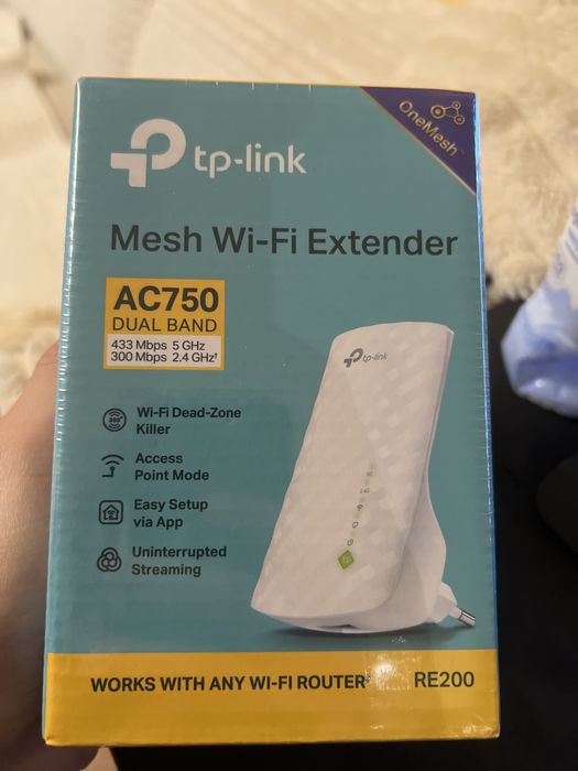 Ac750 tp link wifi NOWY wzamcniasz sygnału