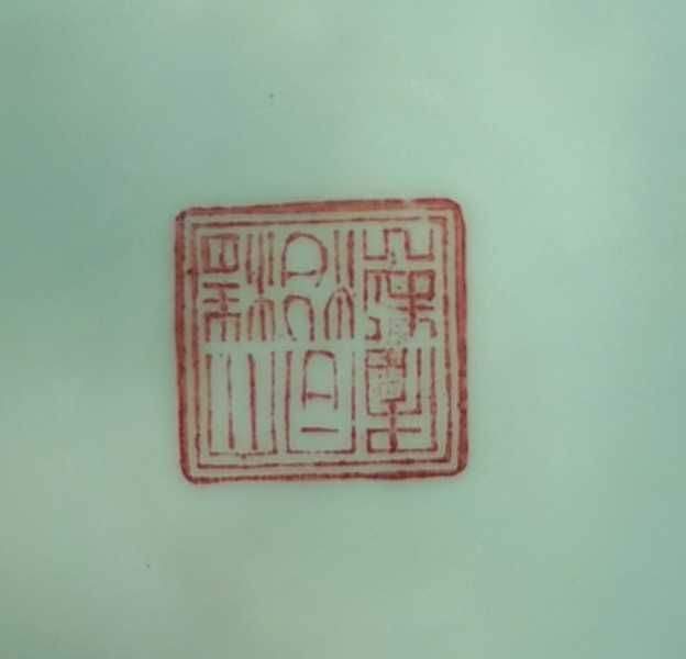 Уникальная винтажная ваза с крышкой, ручная роспись, Китай
