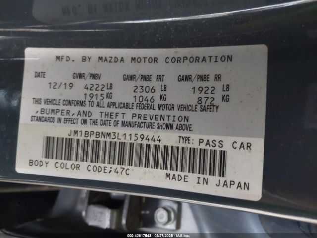 Mazda 3 Hatchback 2020