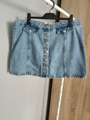 Spódnica spódniczka mini jeansowa H&M 46/XXXL