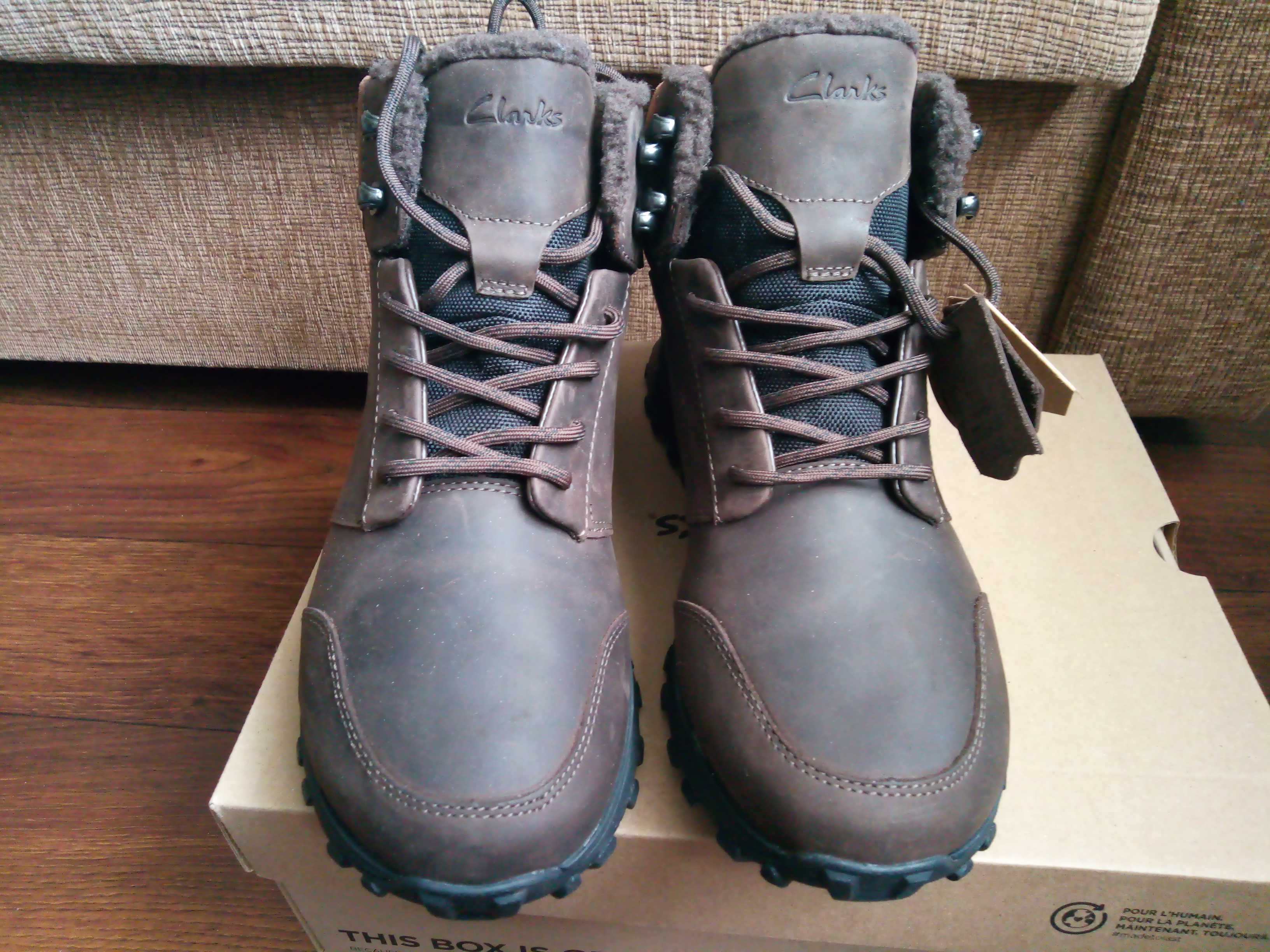 Черевики зимові чоловічі Clarks ATL Trek Up WP, розмір 43