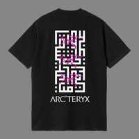 Футболка арктерикс артерикс arcteryx arteryx черная лабиринт