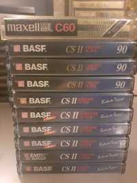 Kasety magnetofonowe BASF CSII pakiet