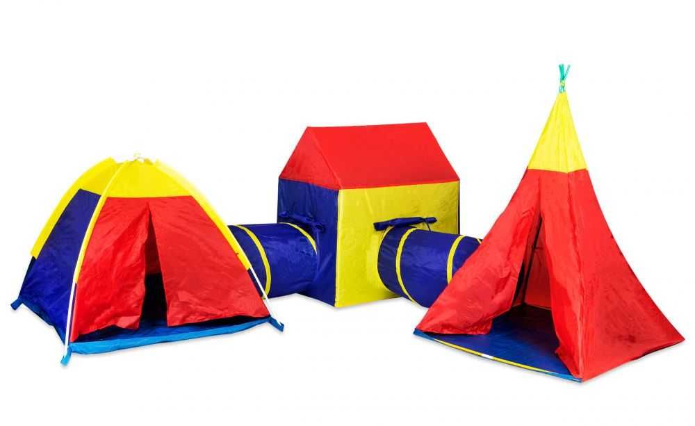 Zestaw namiotów dla dzieci 5w1 IPLAY