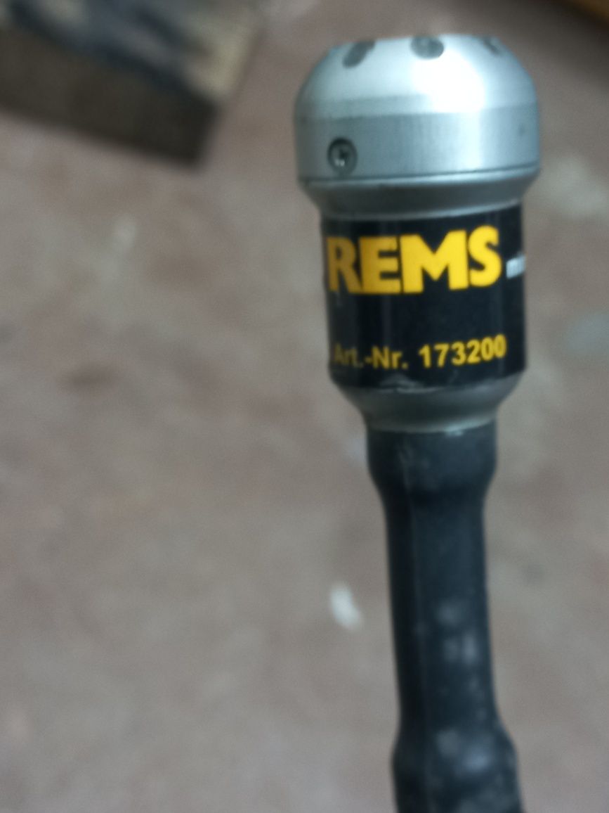 REMS Conjunto de cabeça de câmera / cabo mini branco / preto