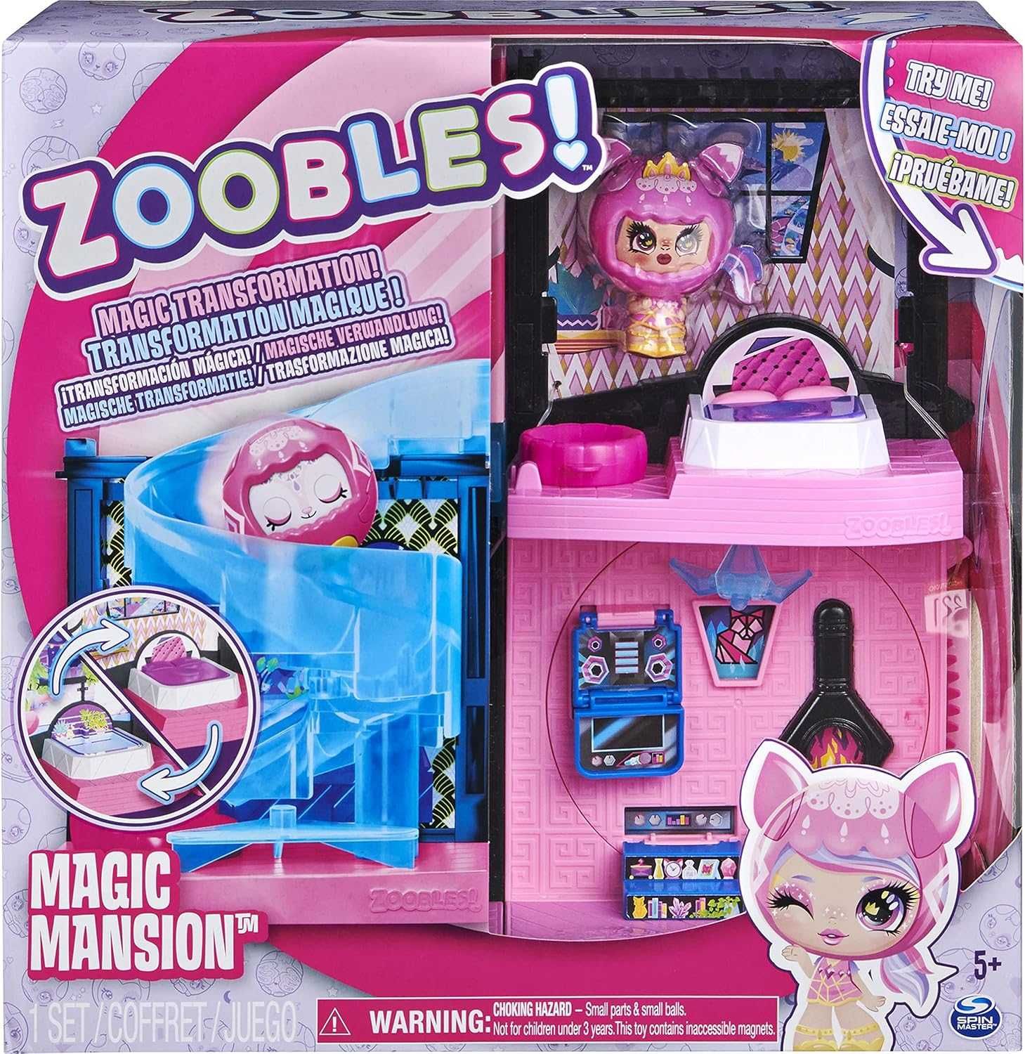 NOVA! ZOOBLES Mansão Magica