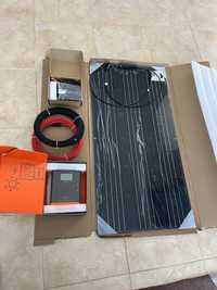 Kit solar - paineis solares, controlador, cabos e inversoe