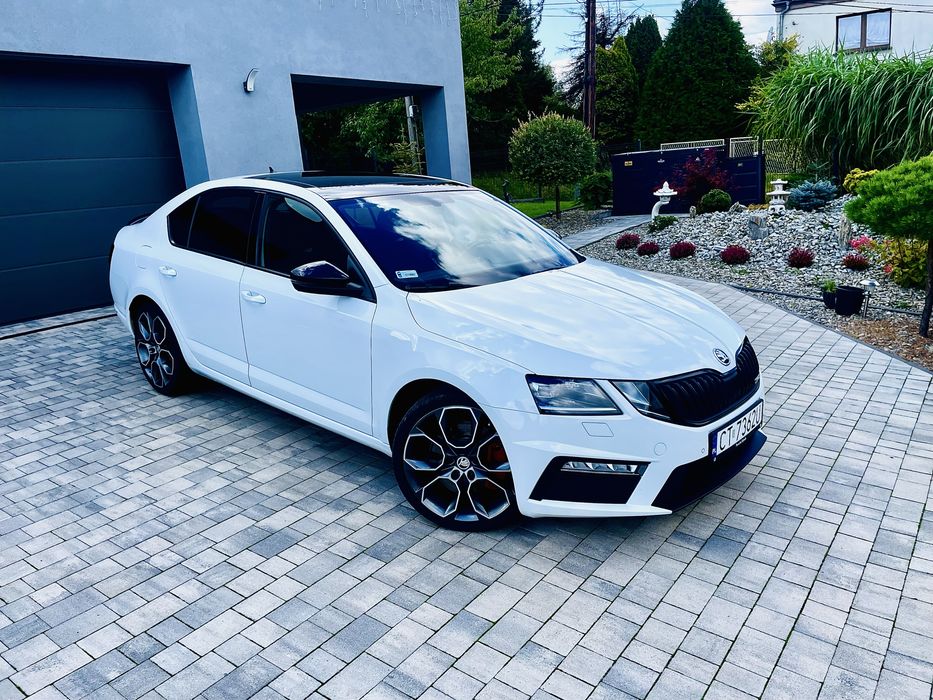 Skoda Octavia 2.0 TSI DSG RS 245, hak, pierwszy właś. , salon Polska