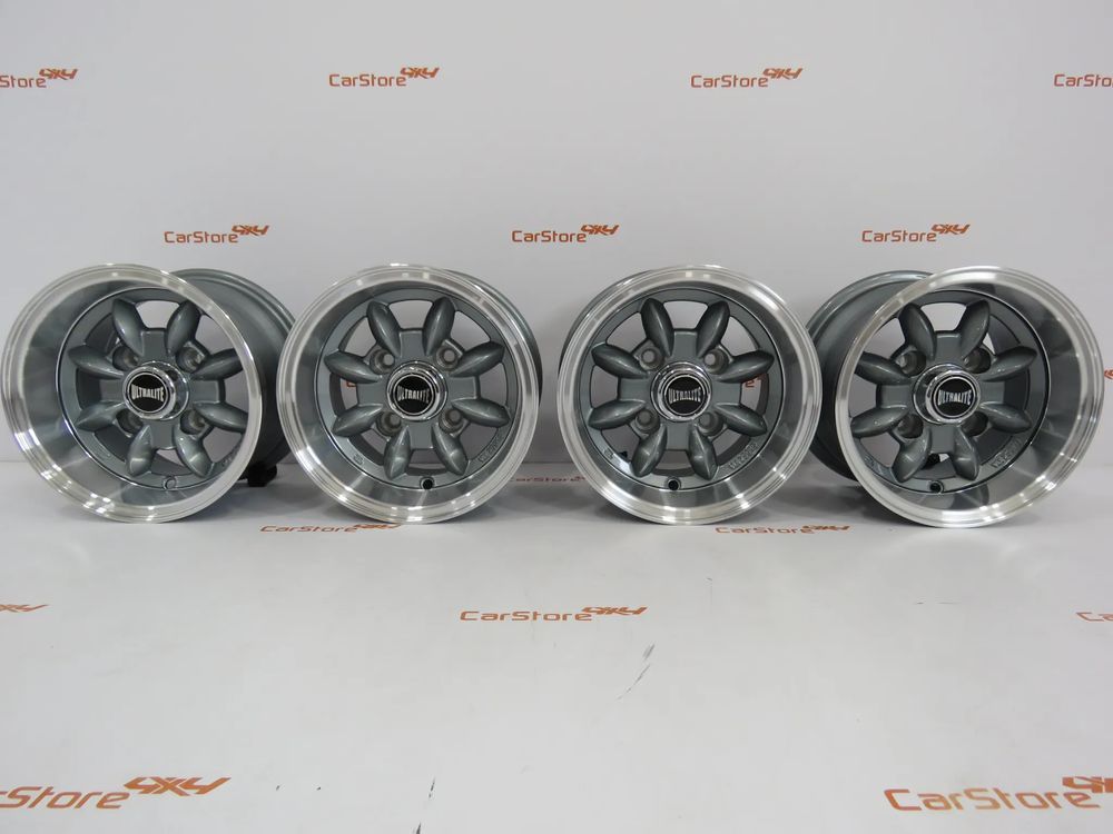 Jantes Ultralite 13 x 7 et 10 4x101.6 Gunmetal Mini Clássico | Carsto