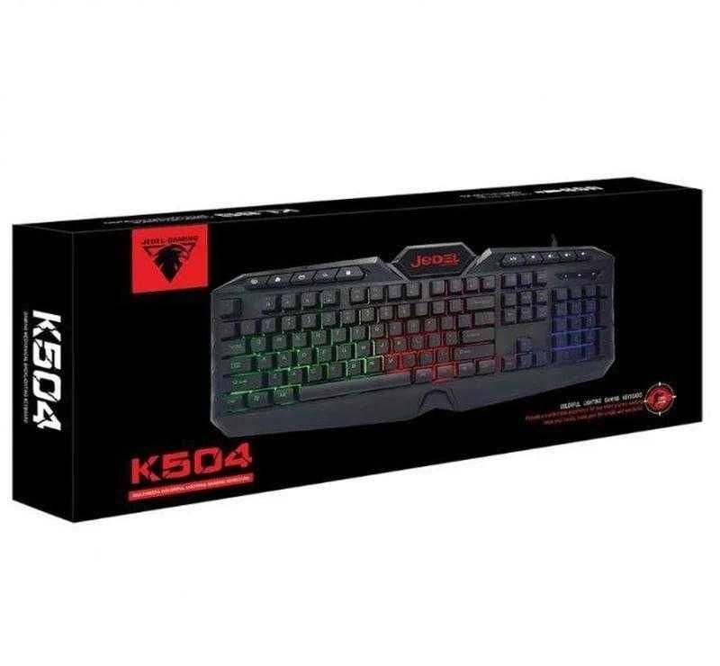 Игровая клавиатура проводная с RGB подсветкой