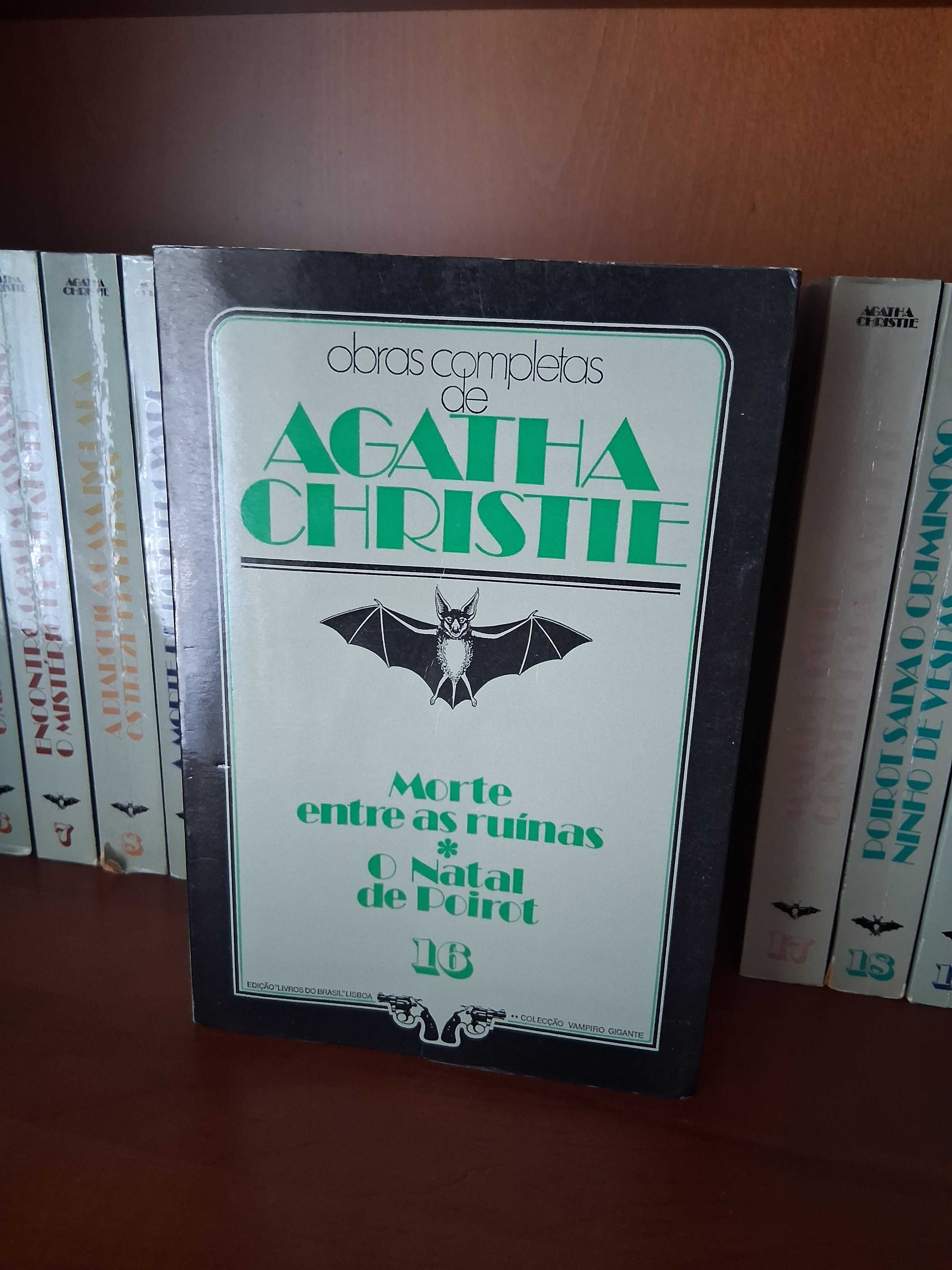 Colecção completa de livros Agatha Christie