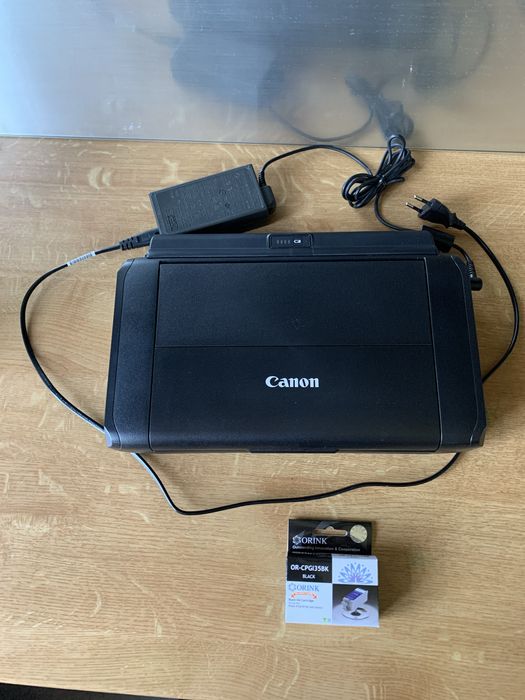 Drukarka bateria mobilna mini kolorowa atramentowa Canon Pixma TR 150