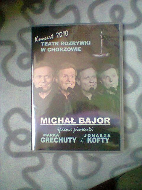 DVD Michał Bajor Piosenki Marka Grechuty i Jonasza Kofty