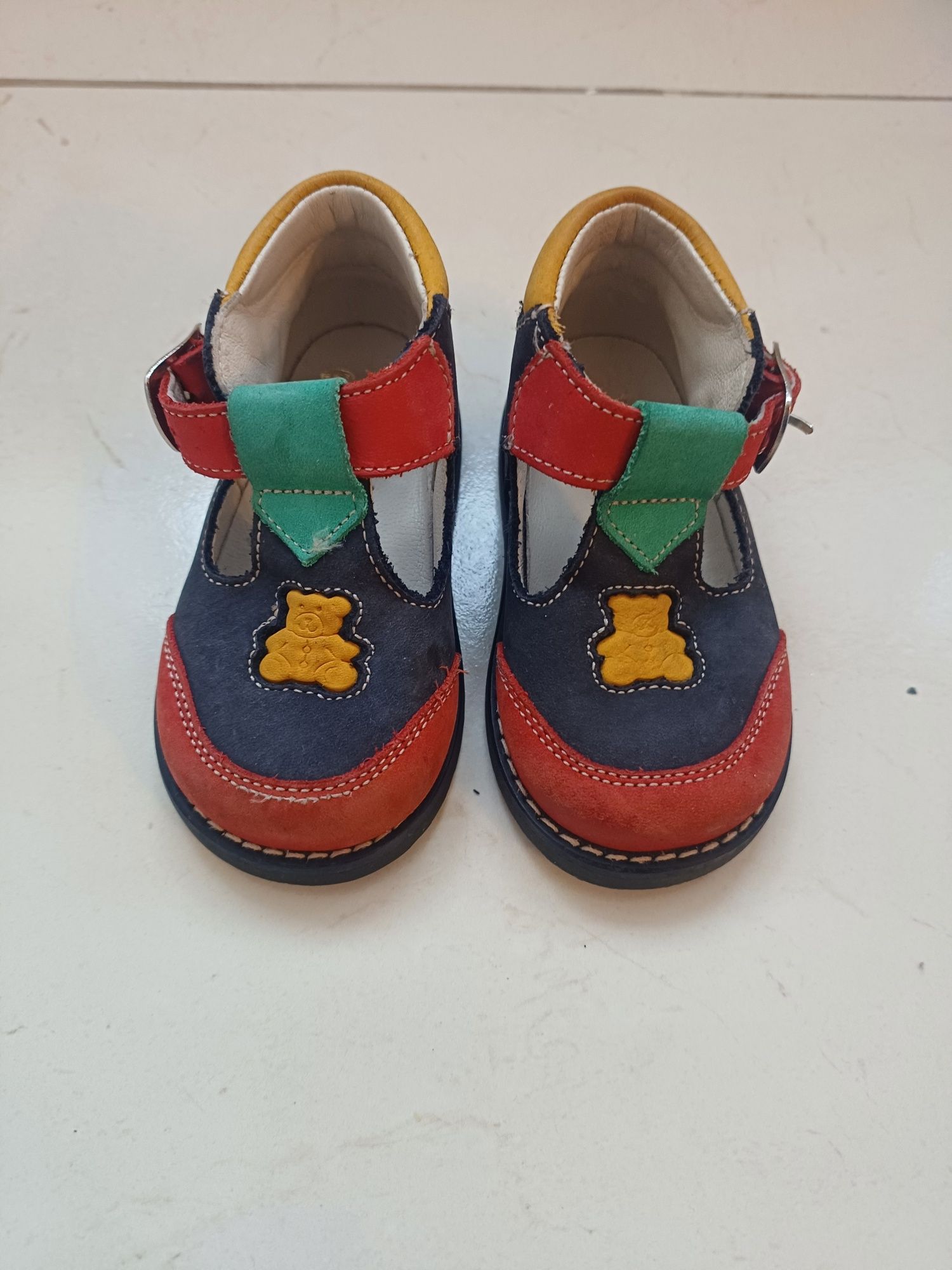 Замшеві дитячі сандалі/босоніжки  Pat of Ripaton, розмір 19