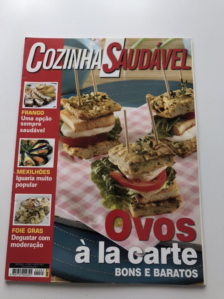 6 revistas culinária