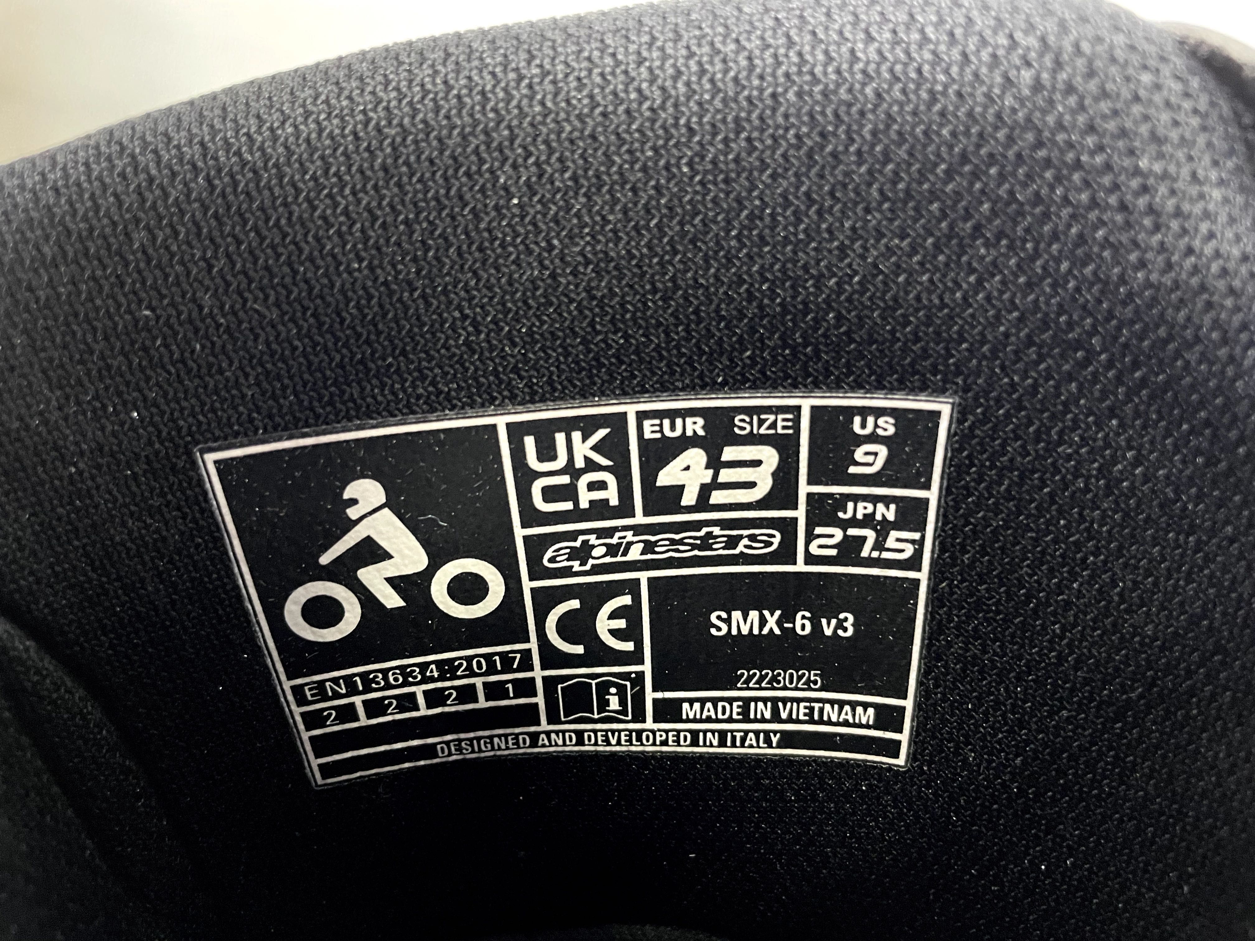 Мотоботи Alpinestars, Dainese, Sidi SMX-6 v3 NEW