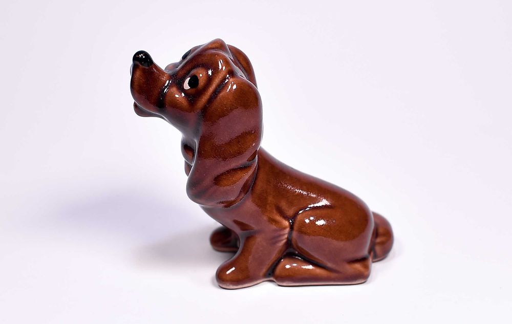 Piesek Jamnik - Porcelit 13x12