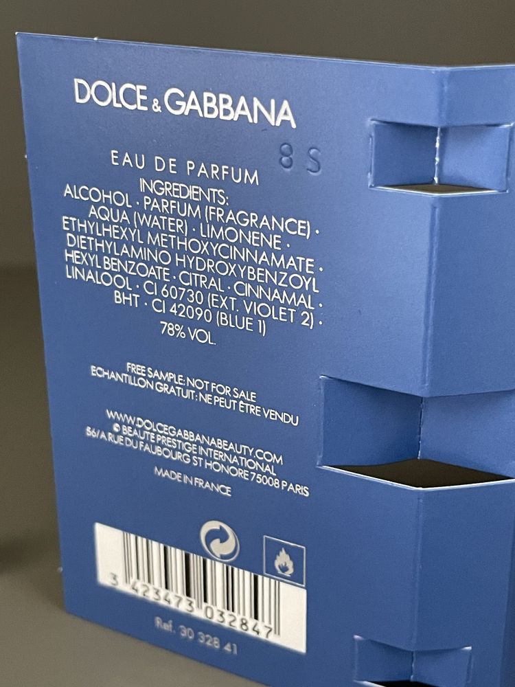 Dolce&Gabbana Light Blue Eau Intense edp 1.5 ml