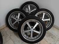 4 Jantes Sportiva 5 furos c/pneu 225/15/R17