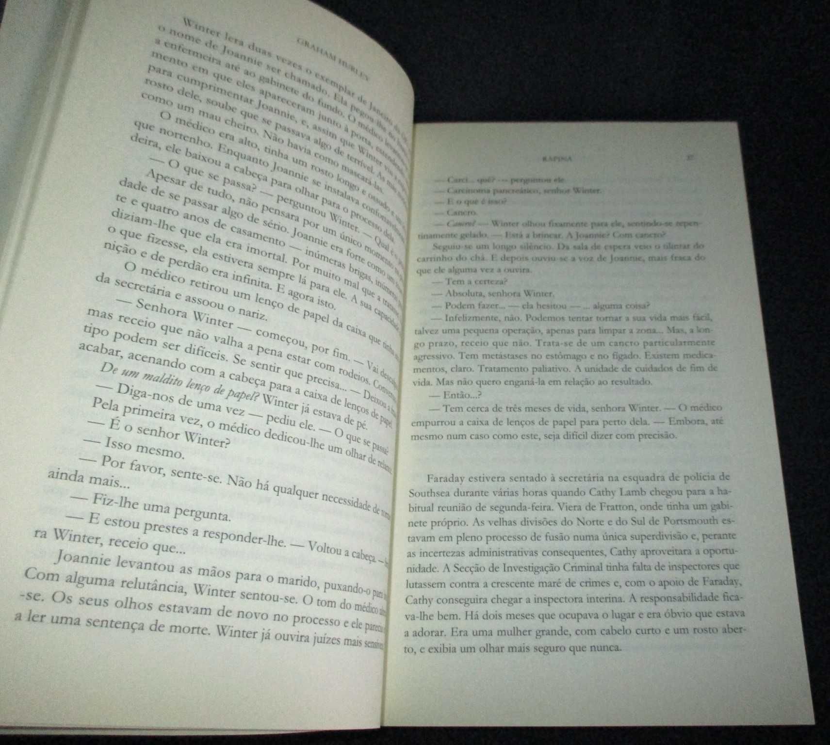 Livro Rapina Graham Hurley Bertrand