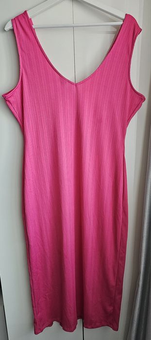01 WYPRZEDAŻ River Island Sukienka różowa letnia r.XL/XXL Nowa