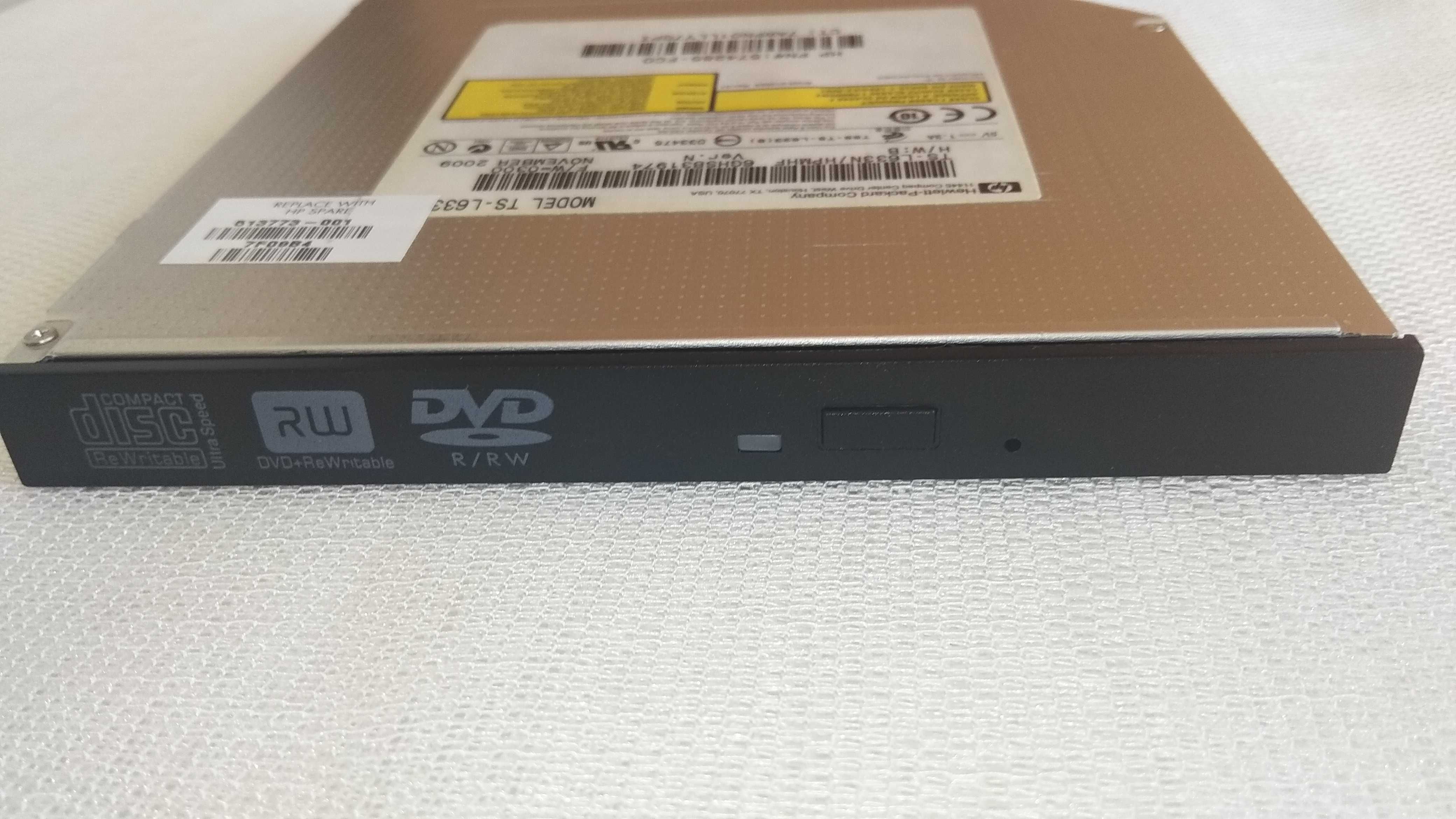 12.,7мм внутренний DVD-RW привод для ноутбука SATA HP