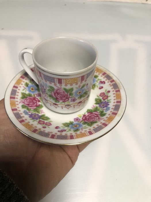 Stara chinska porcelana, filizanki do espreso