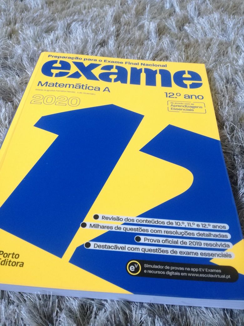 Livro  preparação de exame MAT
