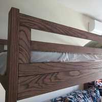 Деревянная кровать из бука 190*90 полиуретановым матрасом