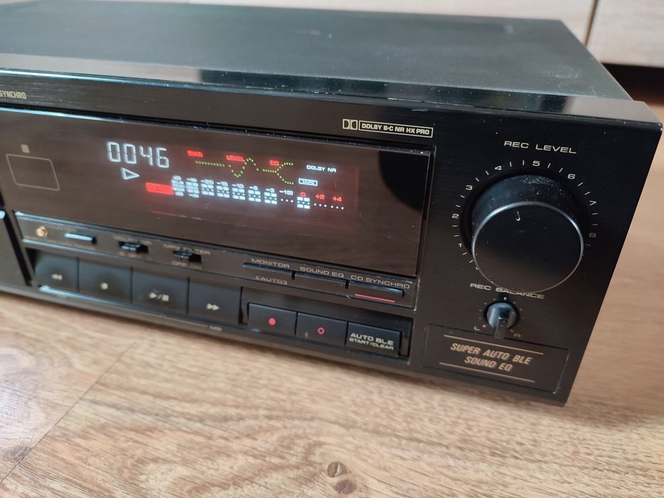 Magnetofon PIONEER CT-s510 plus oryginalny pilot, Auto Ble, Sound EQ