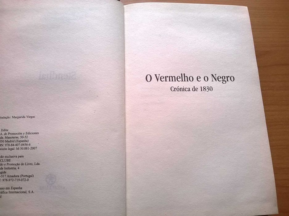 O Vermelho e o Negro - Stendhal